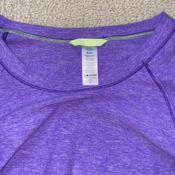 Purple ivivva long sleeve - Picture 3 of 3
